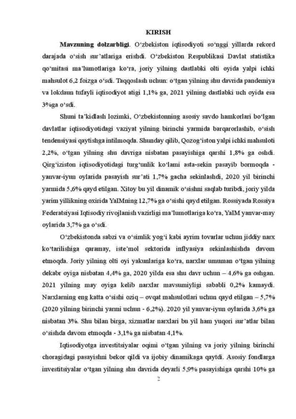 Ishlab chiqarish xarajatlari va mahsulotning sig'imiyligi tahlili - Image 2