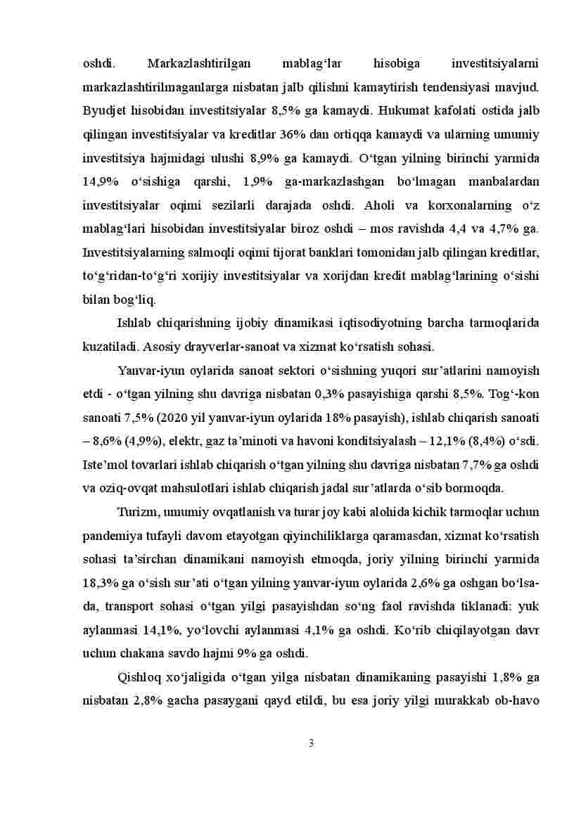Ishlab chiqarish xarajatlari va mahsulotning sig'imiyligi tahlili - Image 3