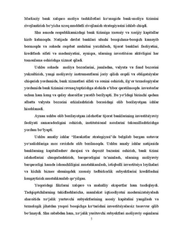 Jahon banklari bilan hamkorlikda ishlashni rivojlantirish yo'llari - Image 4