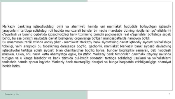 Markaziy bankning mustaqilligi - Image 3