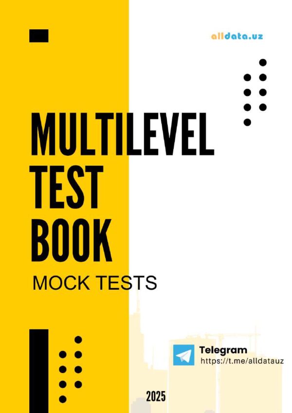 MULTILEVEL TEST BOOK: Mock tests