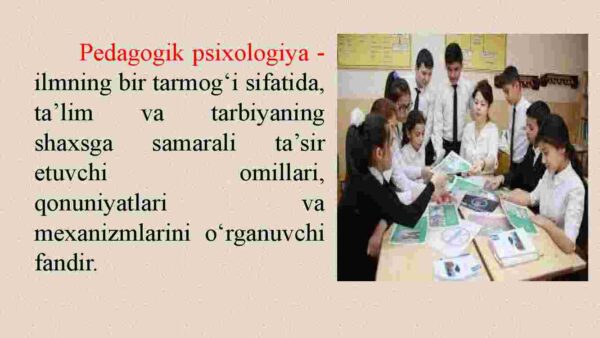 Pedagogik psixologiyaning yuzaga kelish tarixi - Image 3