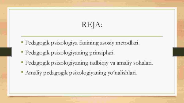 Pedagogik psixologiyaning metodlari - Image 2