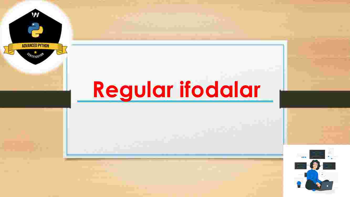 Regular ifodalar