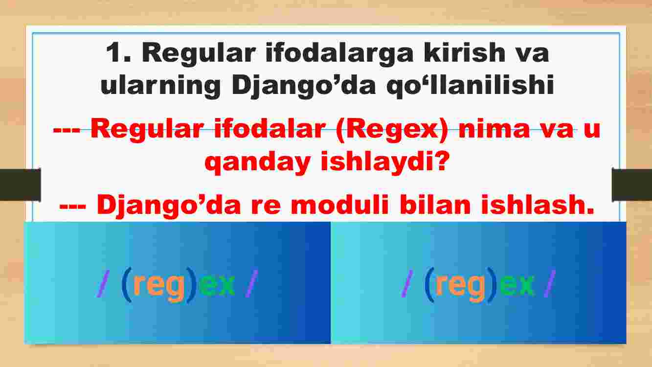 Regular ifodalar - Image 3