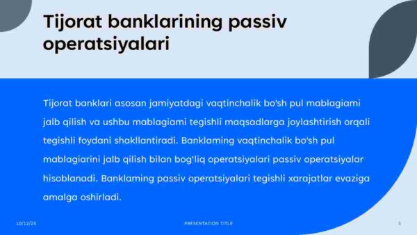 Tijorat banklarining operatsiyalari - Image 3