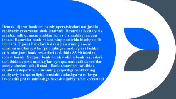 Tijorat banklarining operatsiyalari - Image 4