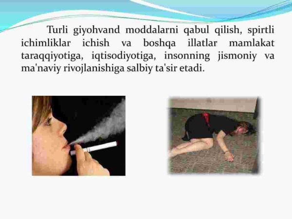 Zararli odatlar: giyohvandlik va toksikomaniya - Image 3