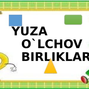 Yuz o'lchov birligi - boshlang'ich sinf uchun darslik