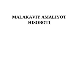 Algaritimik tillar va dasturlash