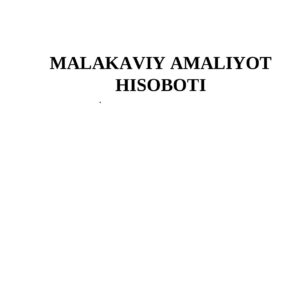 Algoritmik tillar va dasturlash