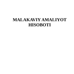 Matematik ifodalarni hisoblash