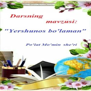 Yershunos bo'laman sher