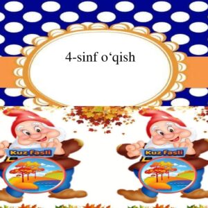 4-sinf o’qish 4-sinf o‘qish