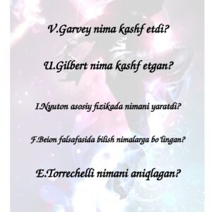 Rene Dekartni mashhur fikrini ayting?