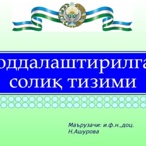 Soddalashtirilgan soliq tizimi