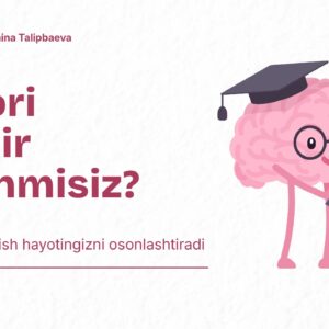 Yuqori Sezgir Inson (HSP) haqida taqdimot - o'zingizni tanish qo'llanmasi.