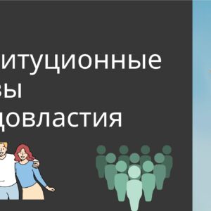 Презентация на тему Конституционные основы народовластия
