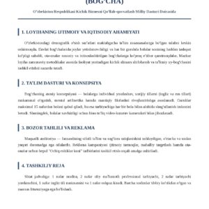 Xususiy Maktabgacha Talim Muassasasi