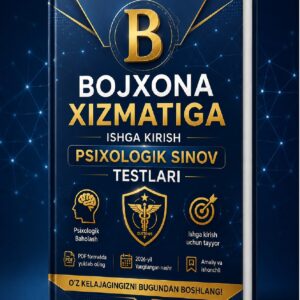 BOJXONA AKADEMIYASI - TEST SAVOLLARI (â„–16)