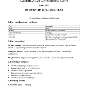 5-SINF MATEMATIKA FANIDAN