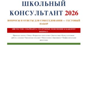 ШКОЛЬНЫЙ КОНСУЛЬТАНТ 2026