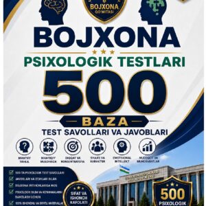 Bojxona psixologik testlari