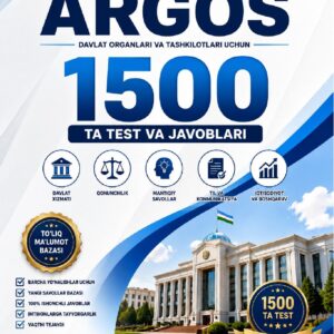 ARGOS 1500 TA TEST JAVOBLARI BAZASI